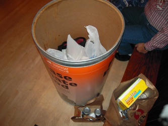 Food Bank barrel