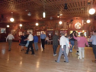 Graduation group dancing